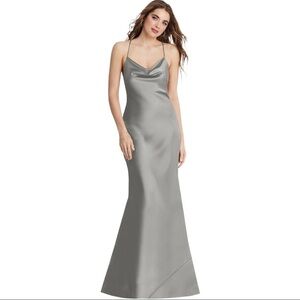 Lovely Reese Sleeveless Satin Slip Maxi Dress Size XS NWT